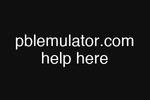 pblemulator.com help here